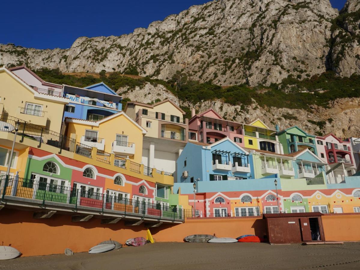 Spectacular Beachfront Duplex On The Mediterranean - Caleta, Catalan Bay Leilighet Gibraltar Eksteriør bilde