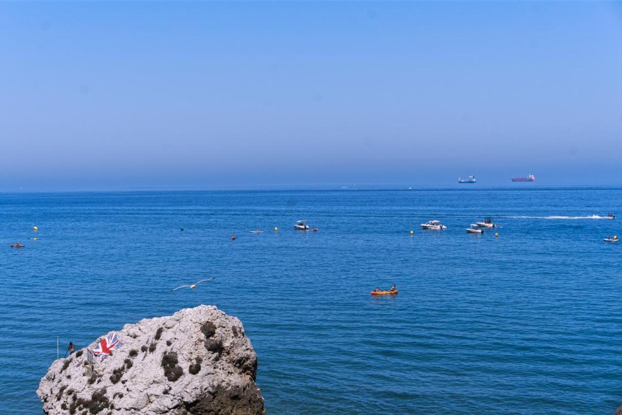 Spectacular Beachfront Duplex On The Mediterranean - Caleta, Catalan Bay Leilighet Gibraltar Eksteriør bilde